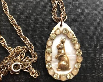 Easter Bunny Necklace