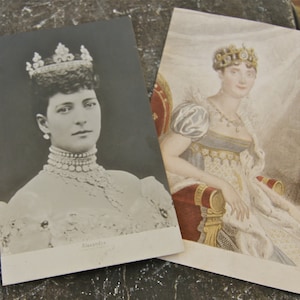 Two Original  Queen Alexandra Postcards
