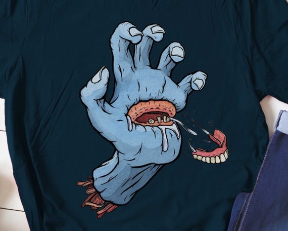 Rhude T-shirt Rhude Zombie Hand Shirt 