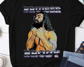 Bruiser Brody Shirt Wrestling T-shirt 