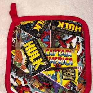 Agarradera retro de Marvel Comics