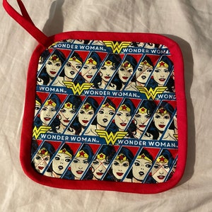 Porta-panelas da Mulher Maravilha da DC Comics