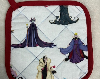 Porta-panelas dos vilões da Disney