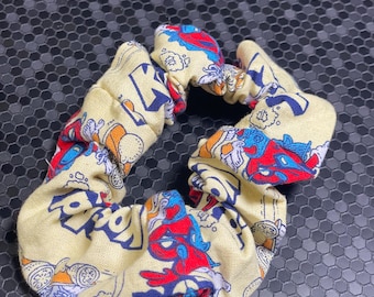 Retro 80’s Kool-Aid Man Hair Scrunchie