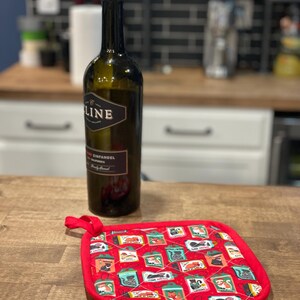 Christmas Cat Pot Holder