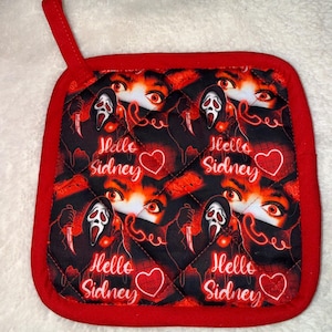 Scream Ghost Face Pot Holder