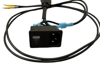 Pre-Wired Inlet Switch for Arcade1Up On/Off Switch