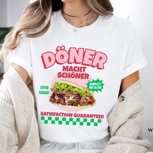 Döner Kebab Shirt Funny Berlin Street Food Shirt Germany Shirt Food Lover Apparel Iconic Fast Food Design Turkish Kebabs Shirt Deutschland
