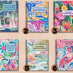 Funny Spiral Notebook Preppy Journal Gag Gift Snarky Notepad Office Coworker Gift Idea Sketchbook 6x8 Sarcastic Notebook For Colleagues Gift image 2