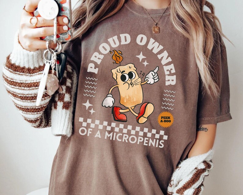 Micropenis Comfort Color Shirt Inappropriate Raunchy Humor Embarrassing Tee Offensive Unhinged Shirts That Go Hard Prank Joke Rude Dumb Tee Bild 7