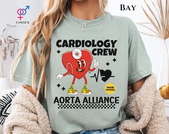Cardiology Comfort Color Shirt Future Cardiologist Apparel Cardiology Doctor Gift Cardiac Nurse Heart Shirt Cardiology Office Crew Shirt
