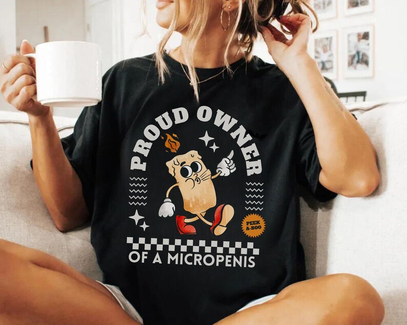 Micropenis Comfort Color Shirt Inappropriate Raunchy Humor Embarrassing Tee Offensive Unhinged Shirts That Go Hard Prank Joke Rude Dumb Tee Bild 6
