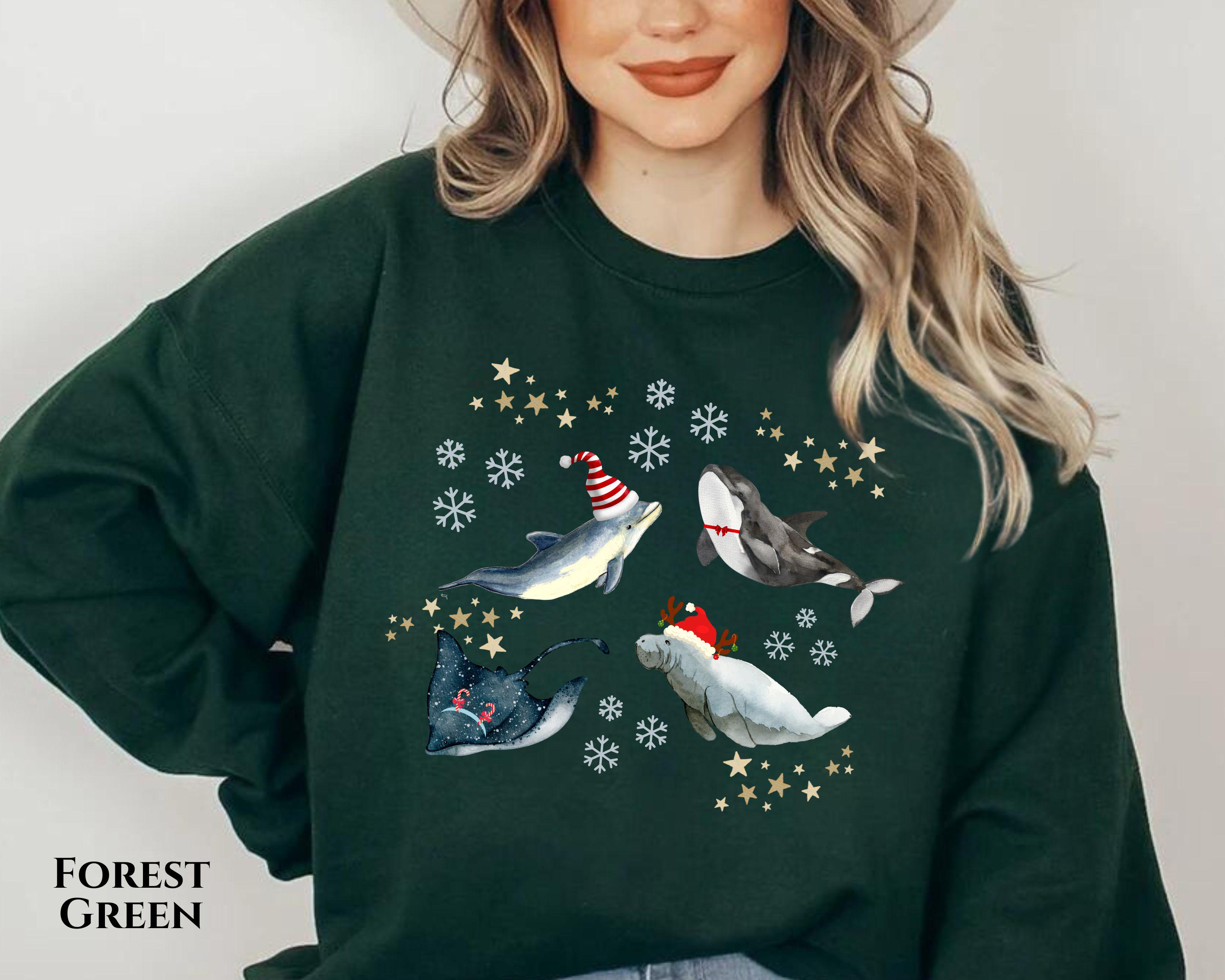 orca christmas sweater
