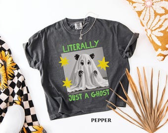 Funny Ghost Shirt, Silly Halloween Tee, Possum Shirt, Spooky Season Shirt, Opossum Lover Gift, Weird Animal Tee, Trick or Treat Sweatshirt