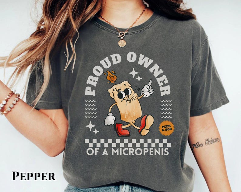 Micropenis Comfort Color Shirt Inappropriate Raunchy Humor Embarrassing Tee Offensive Unhinged Shirts That Go Hard Prank Joke Rude Dumb Tee Bild 3