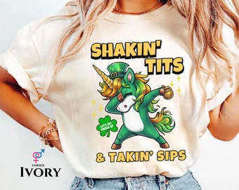 Funny Leprechaun Comfort Color Shirt St. Patricks Shirt Gen Z Meme Gift Unhinged ShirtSt. Paddy’s  Day Four Leaf Clover Embarrassing Tee