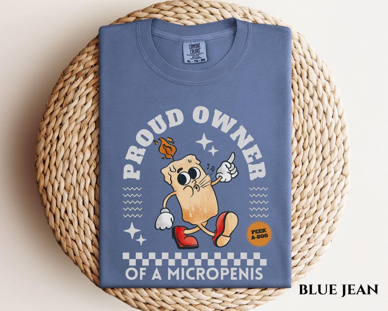 Micropenis Comfort Color Shirt Inappropriate Raunchy Humor Embarrassing Tee Offensive Unhinged Shirts That Go Hard Prank Joke Rude Dumb Tee Bild 5