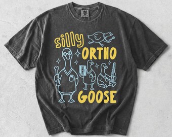 Orthopedic Shirt, Silly Ortho Goose, Orthopedic Nurse Shirt, Orthopedic Doctor Gift, Ortho Surgery Team, Orthopedics Sweatshirt