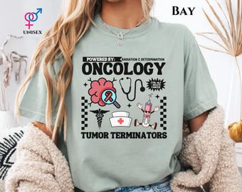 Oncology Comfort Color Shirt Nurse Gift Oncology Crew Tee Oncologist Tee Oncology Nurse T-Shirt ONC Graduation Gift Cancer Nurse Shirt