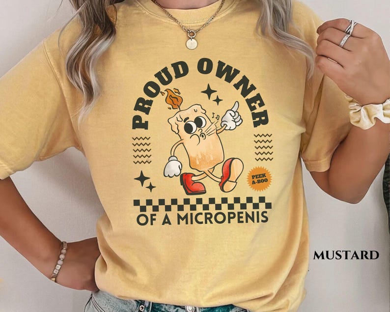 Micropenis Comfort Color Shirt Inappropriate Raunchy Humor Embarrassing Tee Offensive Unhinged Shirts That Go Hard Prank Joke Rude Dumb Tee Bild 2