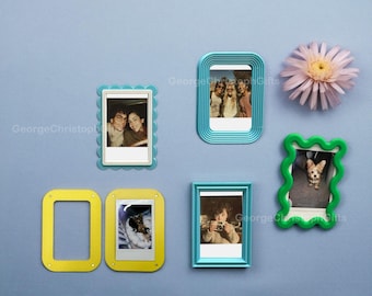 Polaroid Magnet Photo Frame Refrigerator Magnets, Instax Mini Photo Frames, Magnetic Photo Frames, 3d Printable Photo Frames, Kitchen Decor