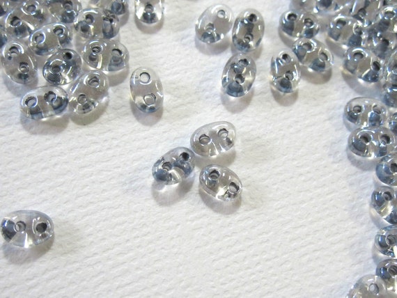 4x5mm Bicones Czech Glass Beads 200 TWO HUNDRED COBALT BLUE