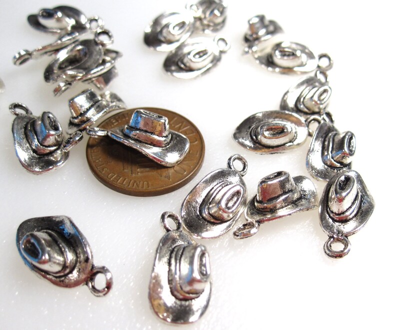 36 Hat Charms Western Style Hat Charms Cowboy Cowgirl Etsy
