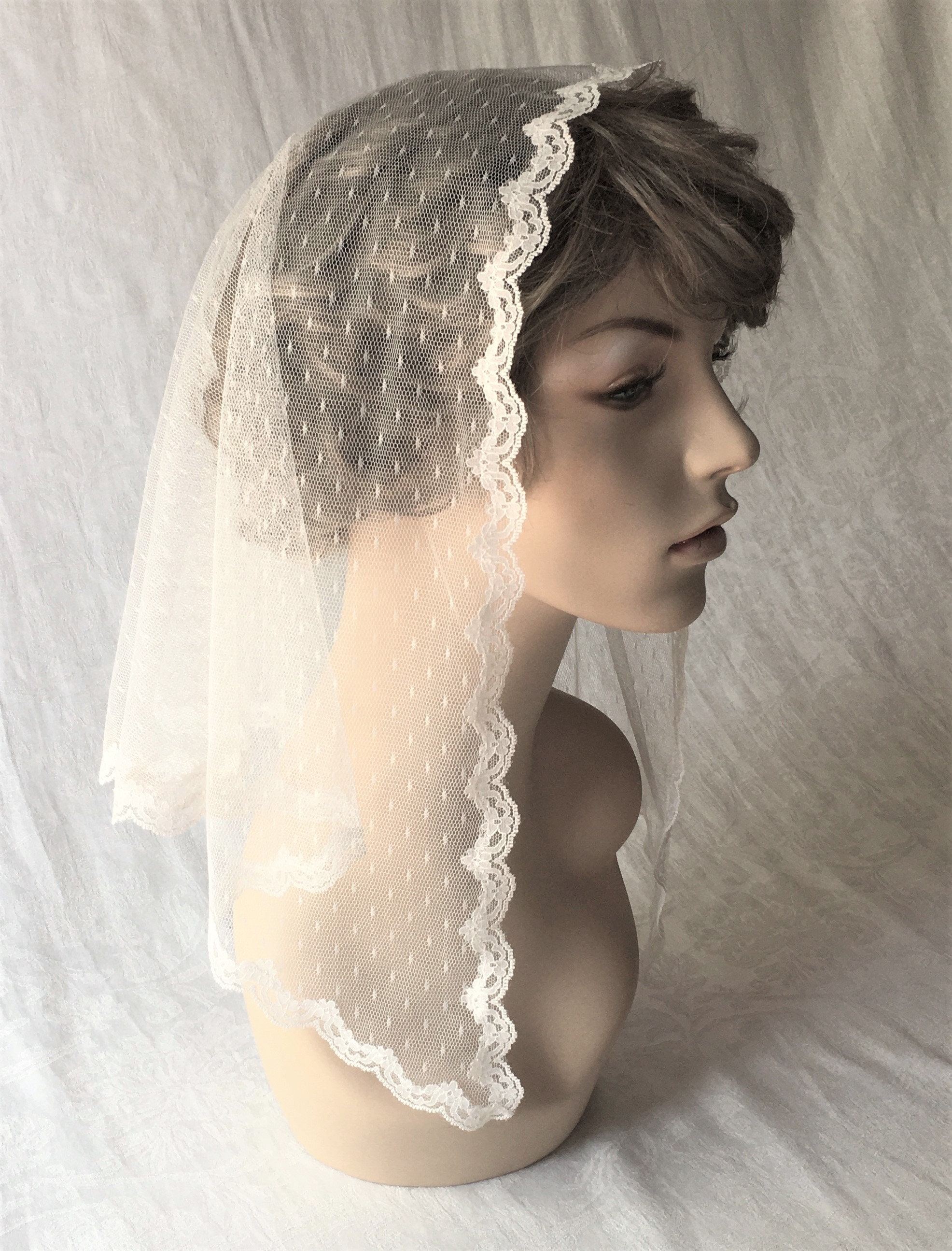 Point D Esprit Veil - Etsy