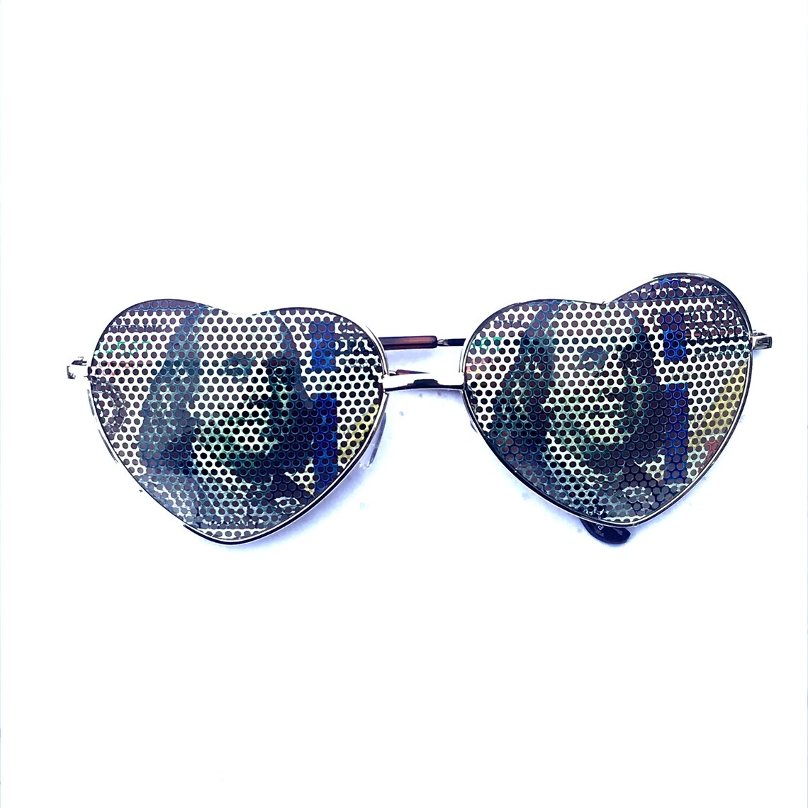 100 Dollar Bill Graphic Aviator Sunglasses Other Styles Etsy