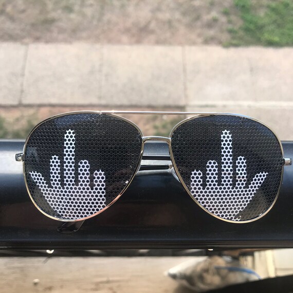 lv glasses with star in the middle