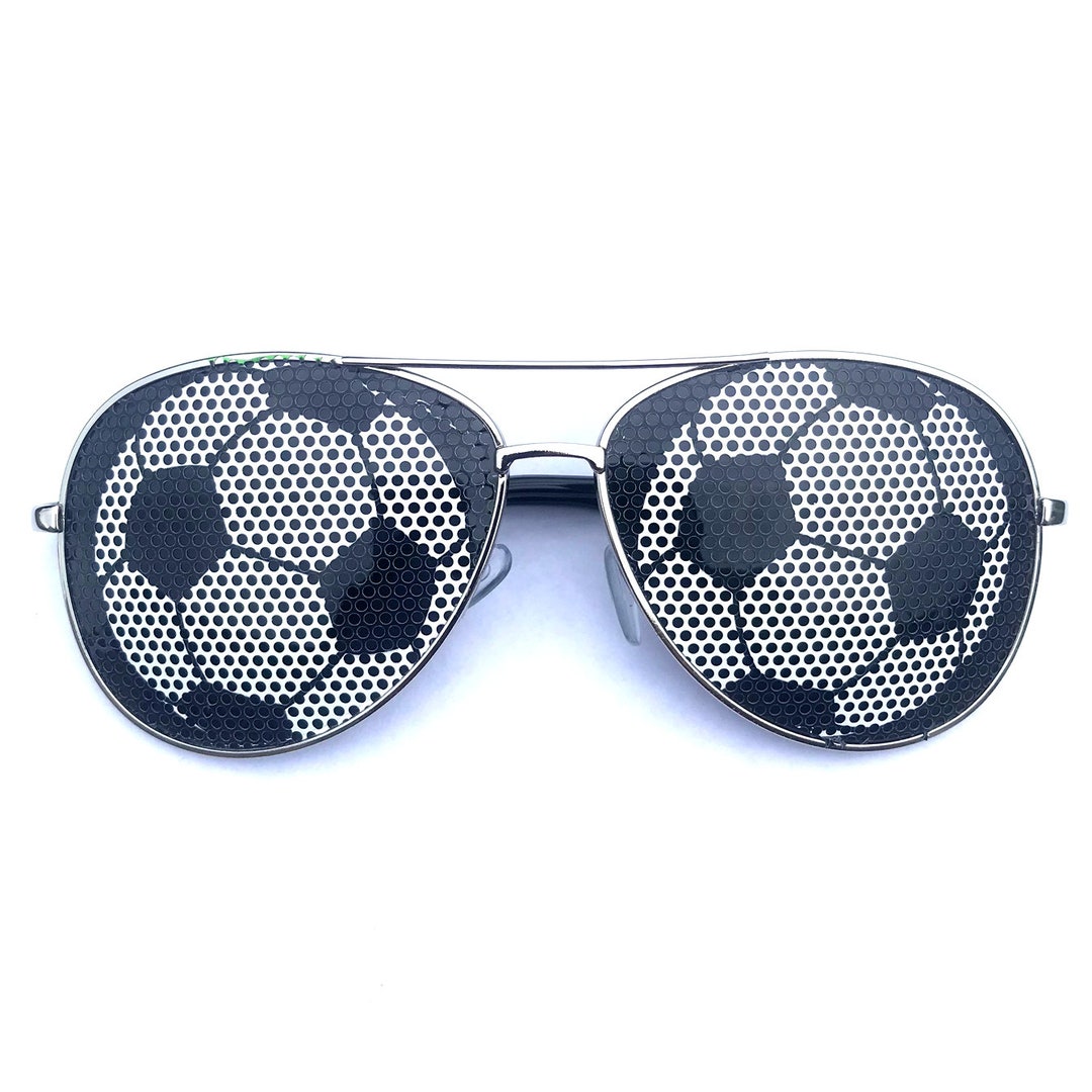 Soccer Ball Sports Themed Sunglasses multiple Styles Etsy