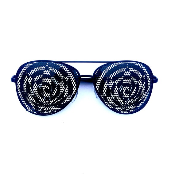 Musical Notes Black Background Aviator Sunglasses Etsy