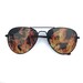 Fire Burner Flame Print Graphic Aviator Festival Sunglasses - Etsy