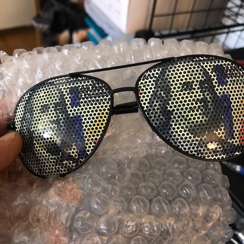 100 dollar bill Graphic Aviator Sunglasses other styles Etsy