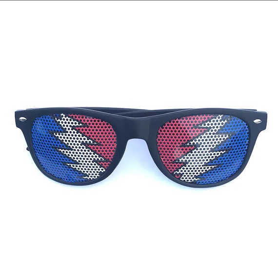 Dead Bolt Uncle Sam Festival Graphic Wayfarer Sunglasses - Etsy Österreich