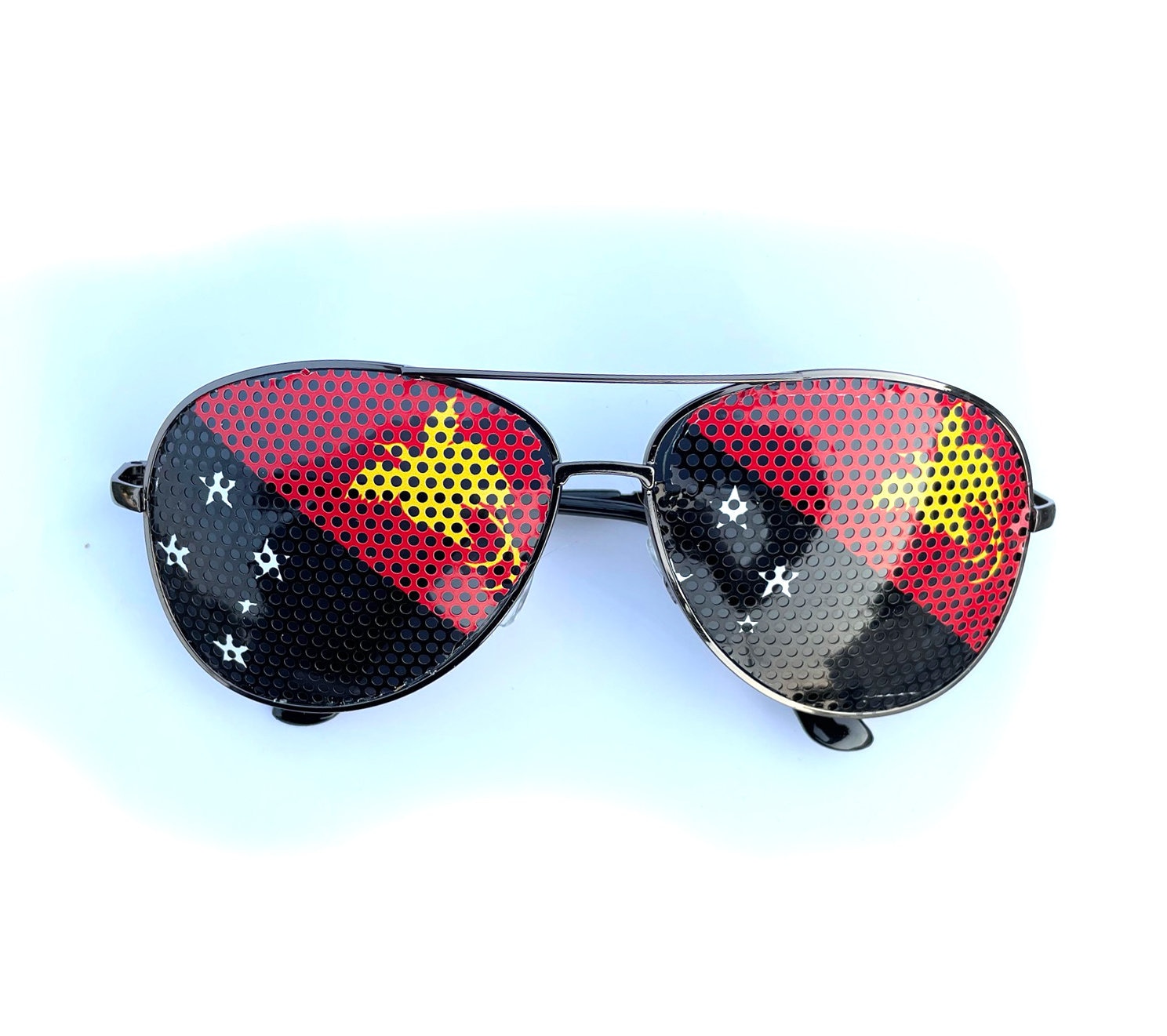 Papua New Guinea Graphic Flag Aviator Sunglasses - Etsy Hong Kong