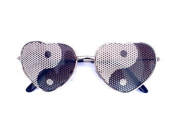 Sunglass Case Personalized Engraving Included Yin Yang 