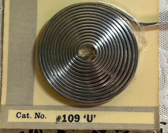 Vintage Ernani blykrona i färgat glas, 2,5 mm rund U