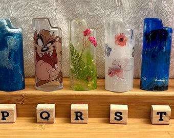 Lighter case-Unique Resin sleeve for Bic lighter