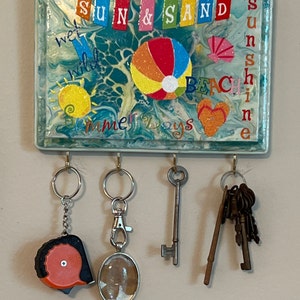 Beach Scene Key Holder image 2