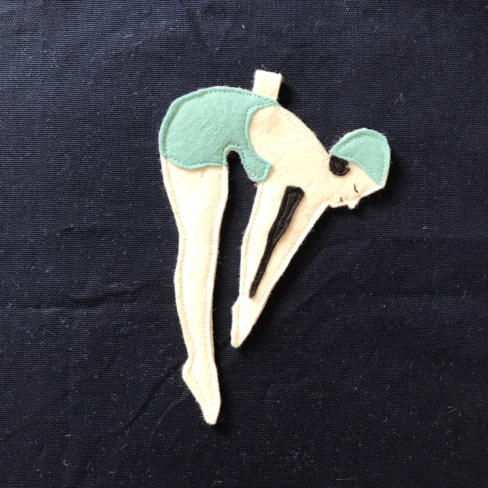 Diving Girl Ornament Set Etsy