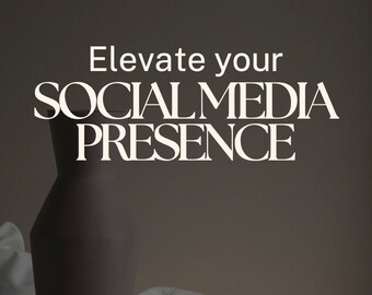 Elevate your Social Media Presence | Enhance your brand & attract your dream clients | Digital Guide Product