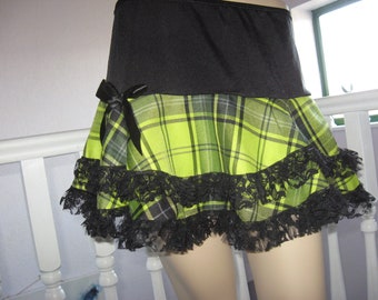 New Girls Neon Pink Green Frilly Skater Dance Disco Party Skirt Gift All sizes