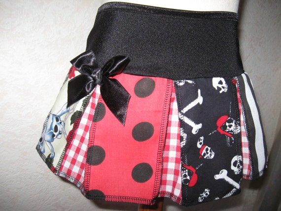 NEW Red,Black,White,skulls,tartan,gingham check,Festival Skirt-All sizes,Lolita