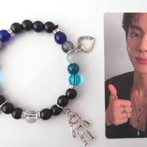 BTS Jin Inspired Charm Bracelet/ Subtle K-pop Merch