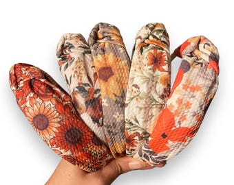 Fall Floral Headbands
