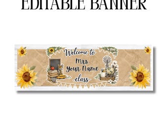 Printable Walgreens Banner | Editable Canva Photo Banner | Custom Birthday Graduation Baby Shower Banner