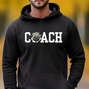 Hockey coach sweatshirt, Hockey coach hoodie, hockey coach gift, hockey game day sweatshirt, hockey shirt, hockey lover gift, hockey dad