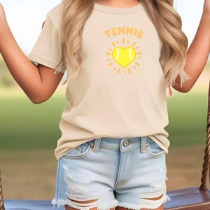 girls tennis shirt, kids tennis shirt, girls tennis outfit, tennis gift for girls, girls game day shirt, tennis player gift, tennis tshirt