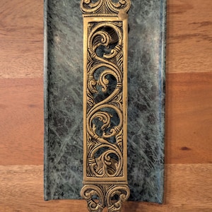 Handcrafted Brass Door Handle – Indian Vintage Hardware
